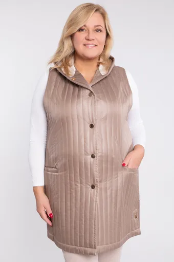 Vestă cu model în relief
