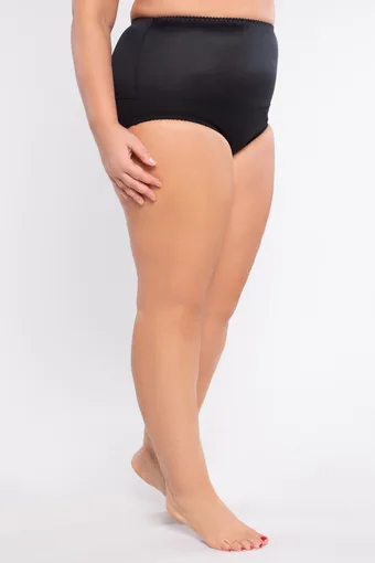 chiloți modelatori negri cu talie înaltă