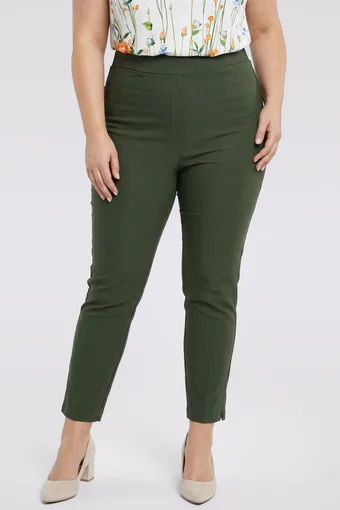 pantaloni conici verzi conici