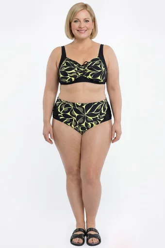 Ținută neagră din două piese cu model