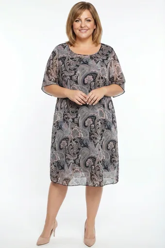 Rochie cu model pastel