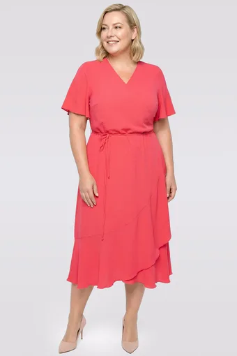 Rochie roz aprins