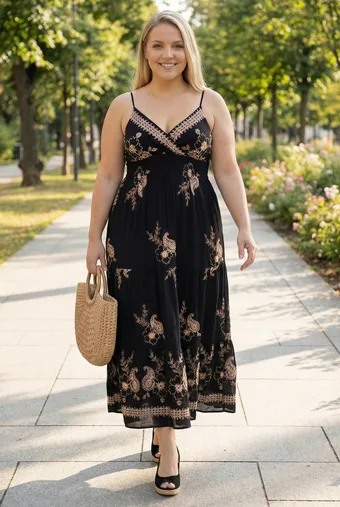 copie a Rochie rochie lungă neagră