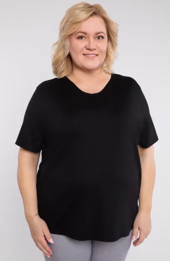 Bluza neagra tricotata