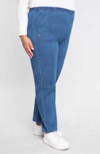 Pantaloni lungi din denim cu buzunare