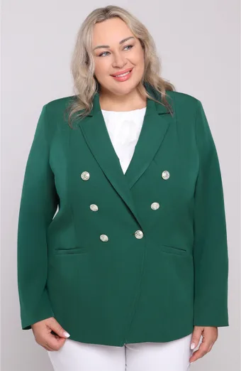 Jachetă formală verde închis