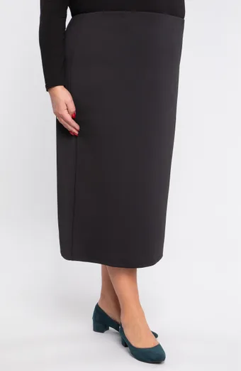 Fustă neagră elegantă
