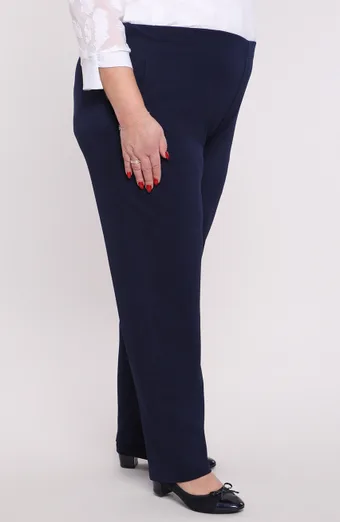 Pantaloni bleumarin cu buzunare