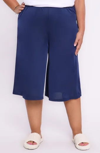 Palton semi-petticoat în Mewa bleumarin