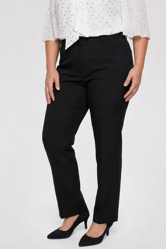 Pantaloni negri eleganți