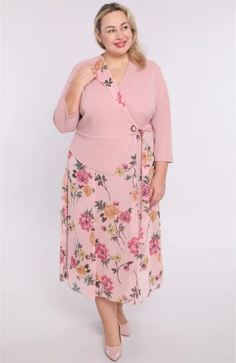 O rochie care seamănă cu o jachetă florală