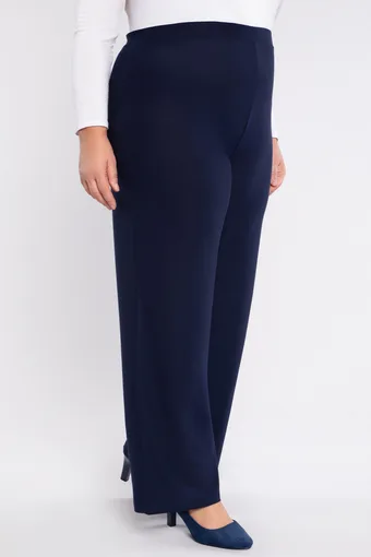 Pantaloni formali bleumarin