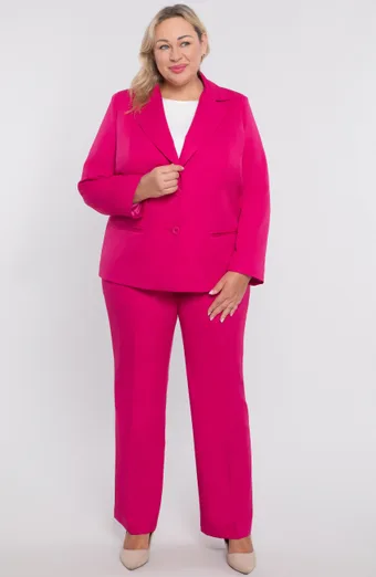 Costum elegant fucsia