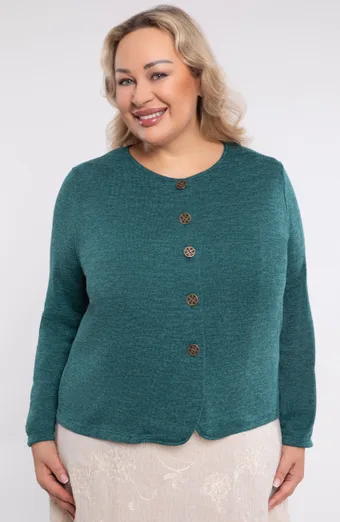 Pulover verde închis