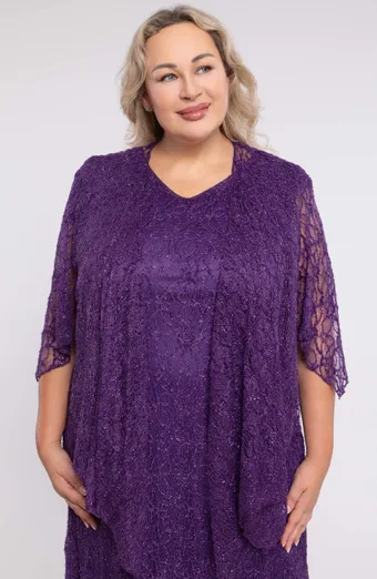 Bolero violet strălucitor