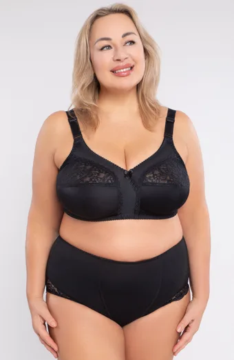 Sutien negru fără armătură