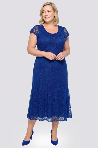 rochie din dantelă , cu imprimeu floral