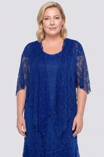 Un bolero albastru-albăstrele strălucitor