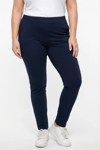 pantaloni de trening bleumarin cu buzunare