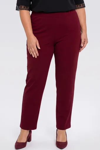 Pantaloni formali vișini