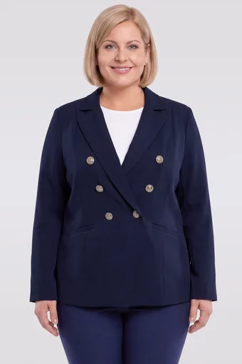 sacou elegant bleumarin