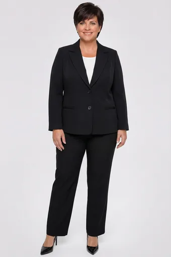 Costum elegant negru