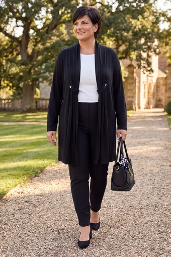 cardigan neagră