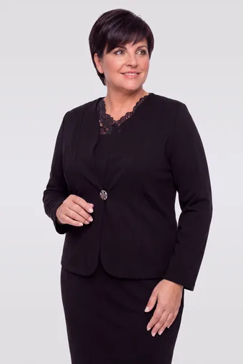 sacou negru formal